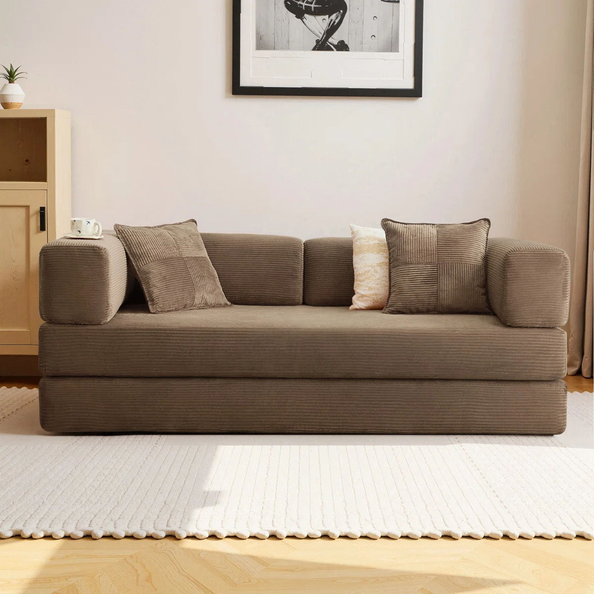 Vazmak Zofty Square - Brown