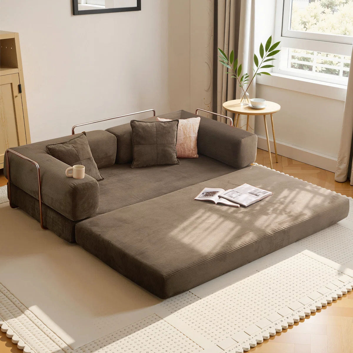 Vazmak Zofty Square - Brown