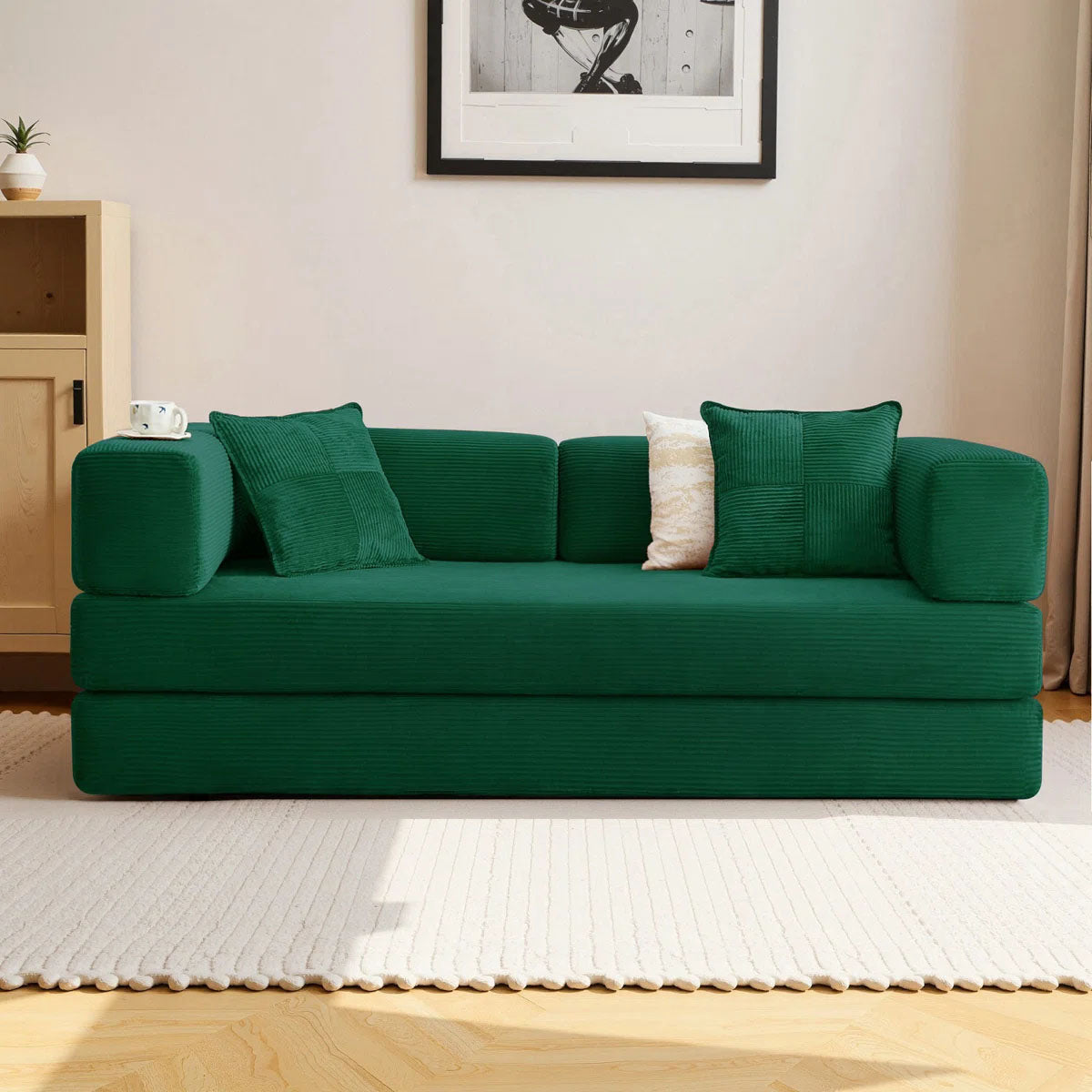 Vazmak Zofty Square - Green