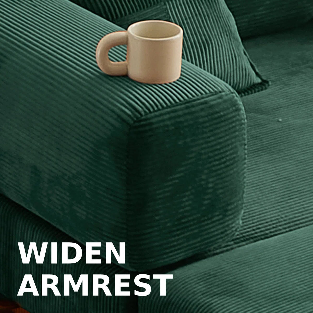 Vazmak Zofty Square - Green