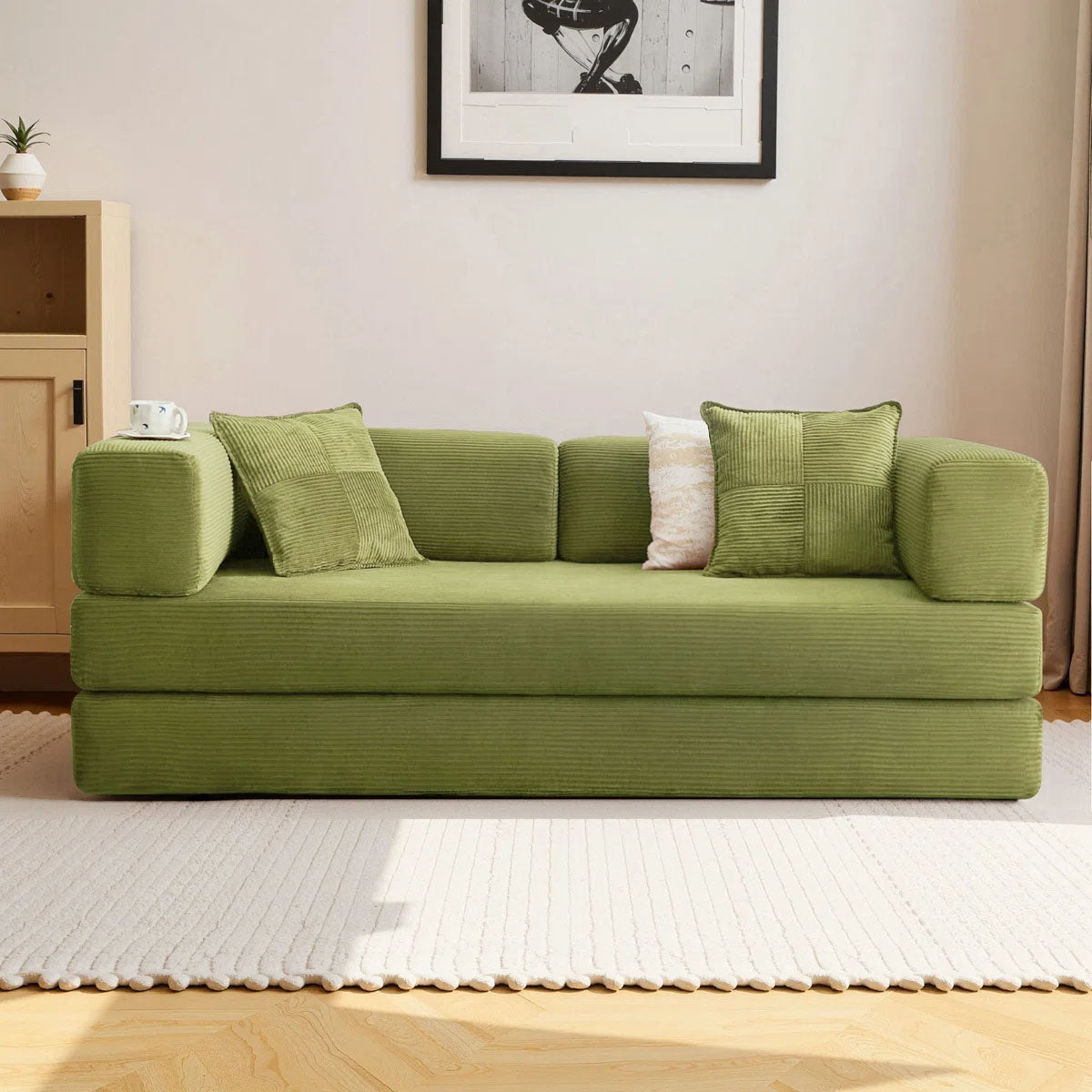 Vazmak Zofty Square - Lite Green