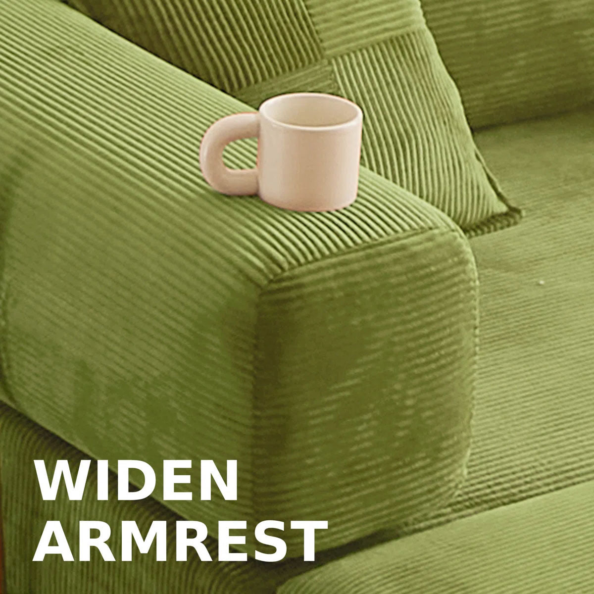 Vazmak Zofty Square - Lite Green