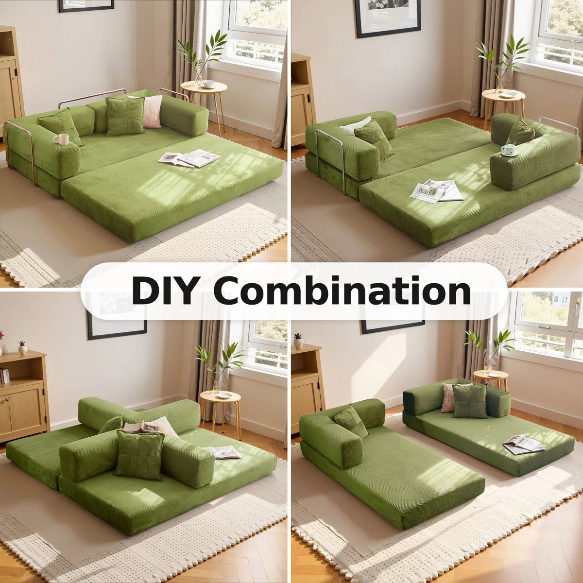 Vazmak Zofty Square - Lite Green