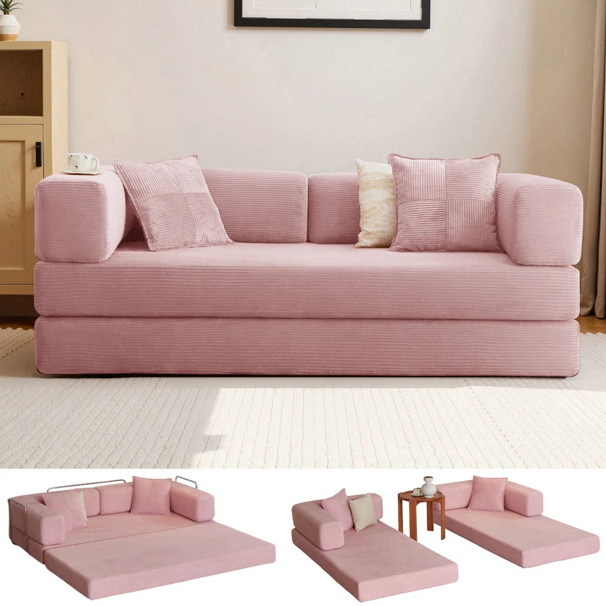 Vazmak Zofty Square - Pink