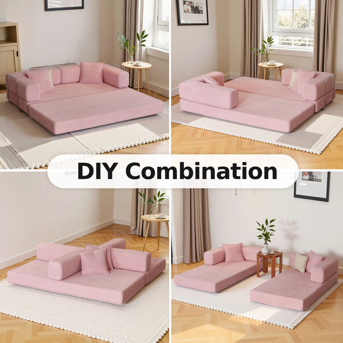 Vazmak Zofty Square - Pink