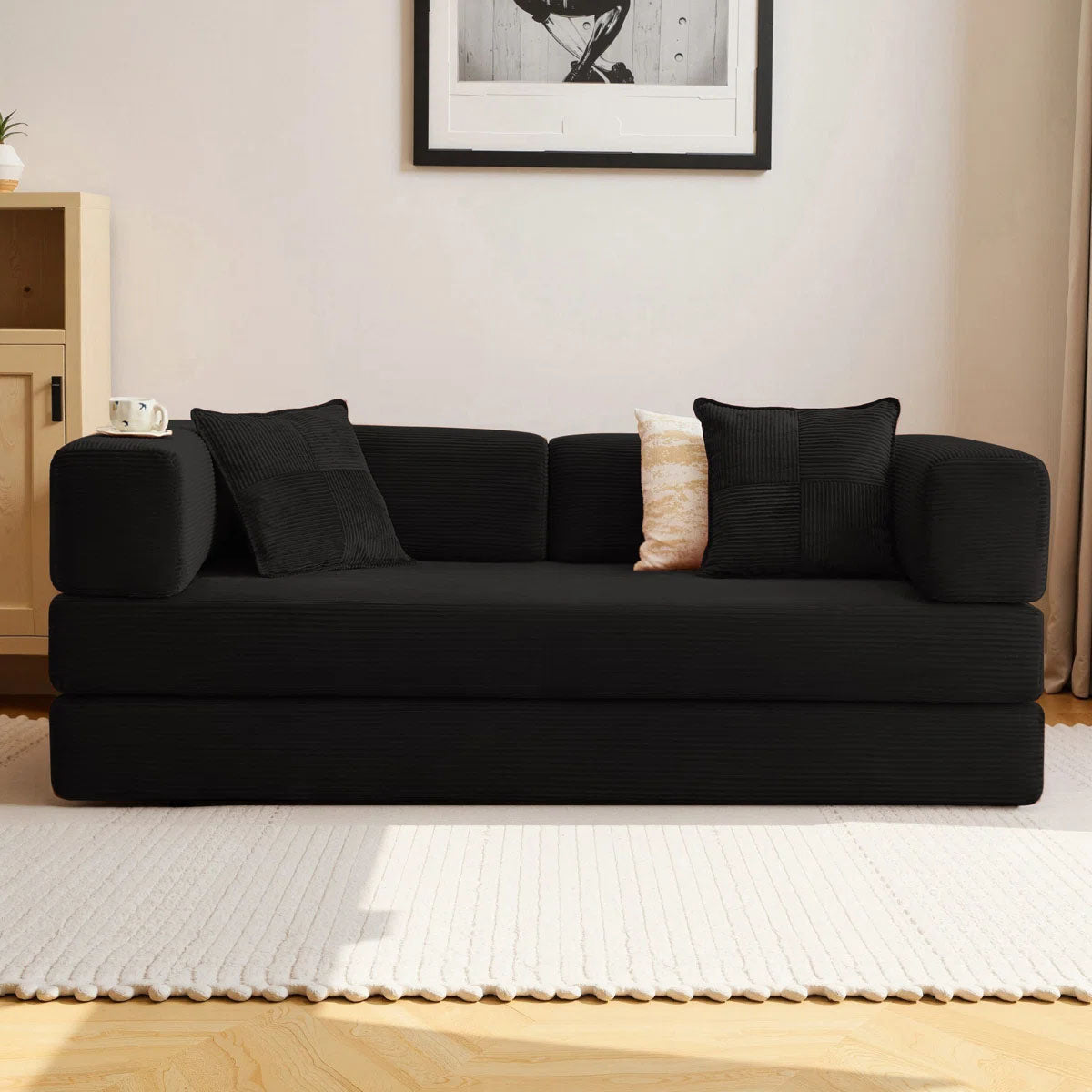 Vazmak Zofty Square - Black